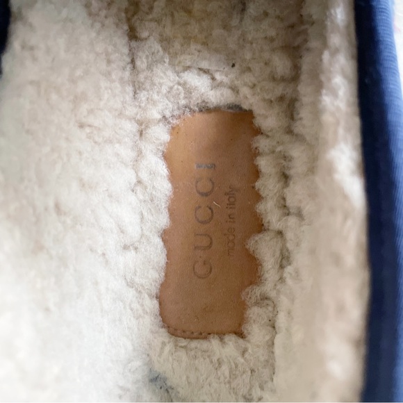 Gucci Fria Merino Wool Horsebit GG Loafer Blue Red
size 37 - Picture 7 of 11